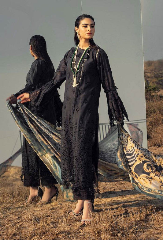 Adans Libas Lawn Eid Edit 24 Embroidered Unstitched 3pcs - Jotey