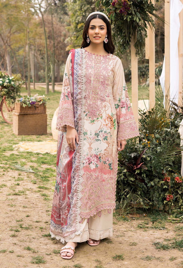 Adans Libas Prints By Nafia Atta Unstitched 3pcs - Jotey