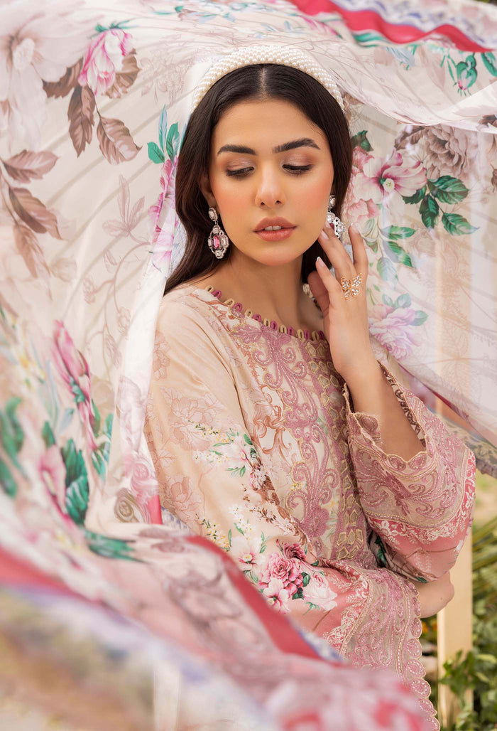 Adans Libas Prints By Nafia Atta Unstitched 3pcs - Jotey