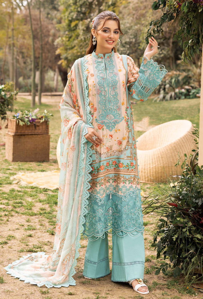 Adans Libas Prints By Nafia Atta Unstitched 3pcs - Jotey