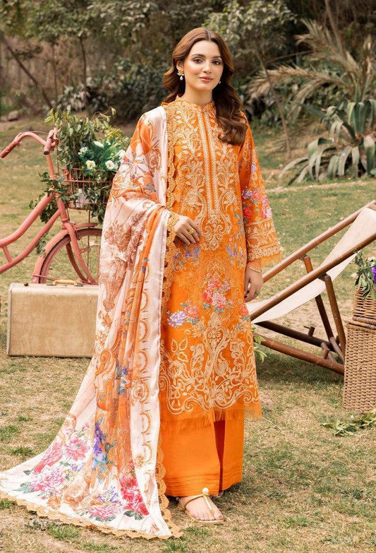 Adans Libas Prints By Nafia Atta Unstitched 3pcs - Jotey
