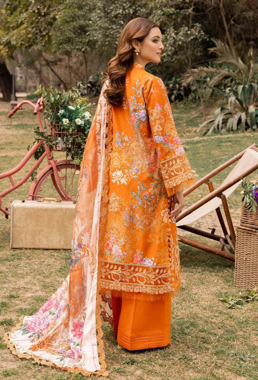 Adans Libas Prints By Nafia Atta Unstitched 3pcs - Jotey