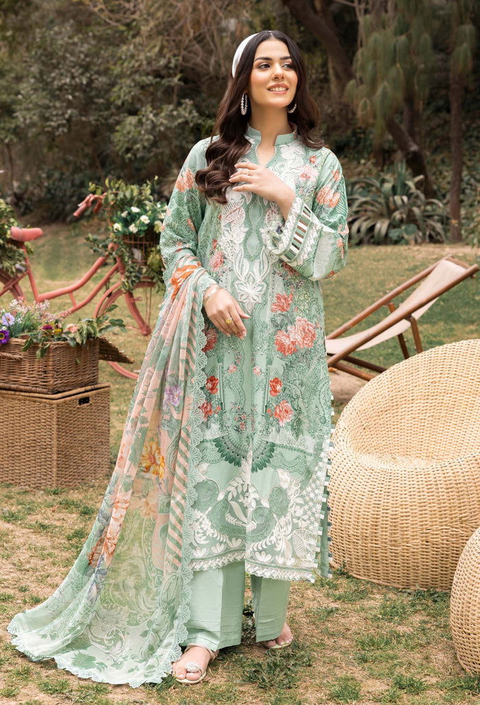 Adans Libas Prints By Nafia Atta Unstitched 3pcs - Jotey