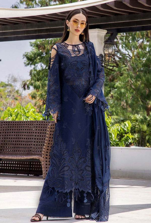 Adans Rarity Glance Embroidered Lawn 3pcs - Jotey