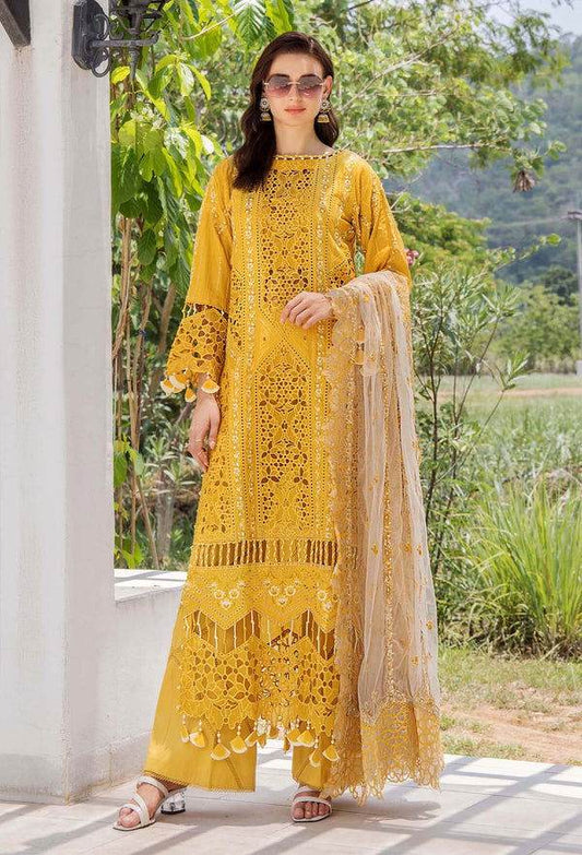 Adans Rarity Glance Embroidered Lawn 3pcs - Jotey