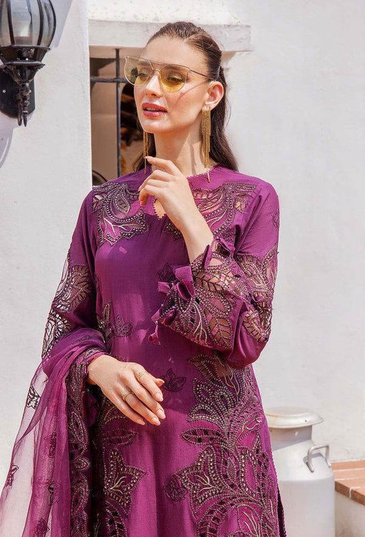Adans Rarity Glance Embroidered Lawn 3pcs - Jotey