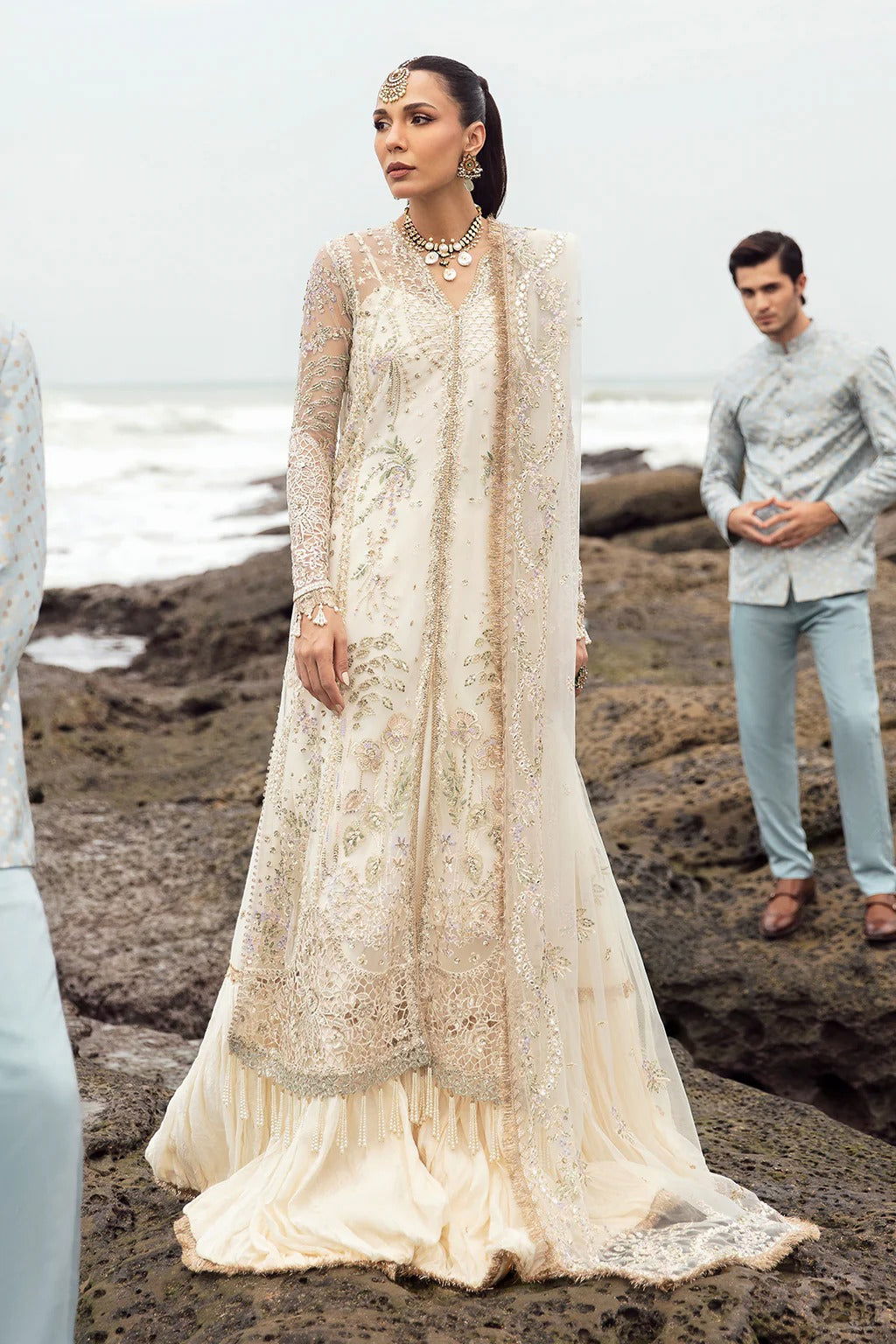 Afrozeh Dastangoi 24 Wedding Formals Unstitched - Jotey