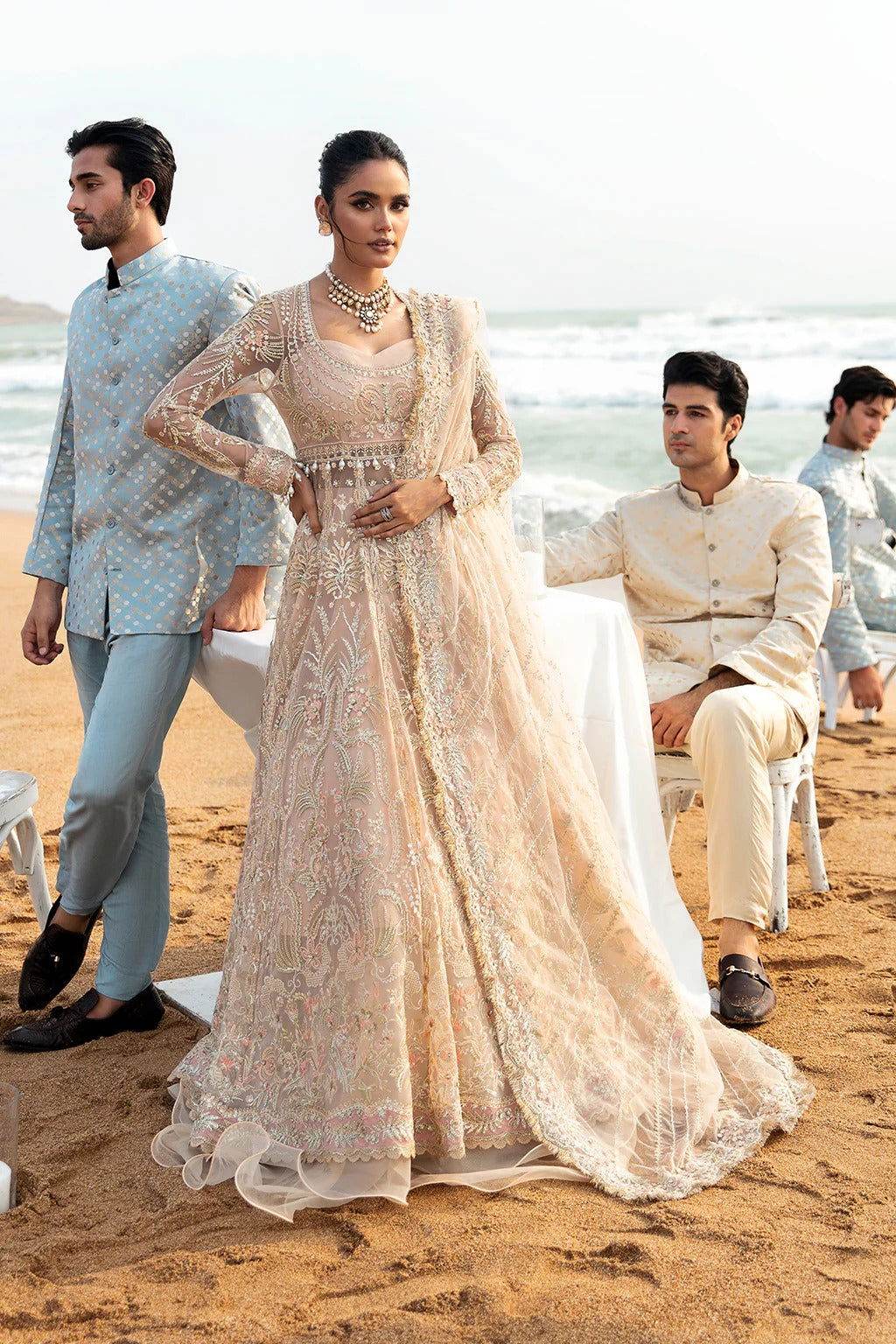 Afrozeh Dastangoi 24 Wedding Formals Unstitched - Jotey