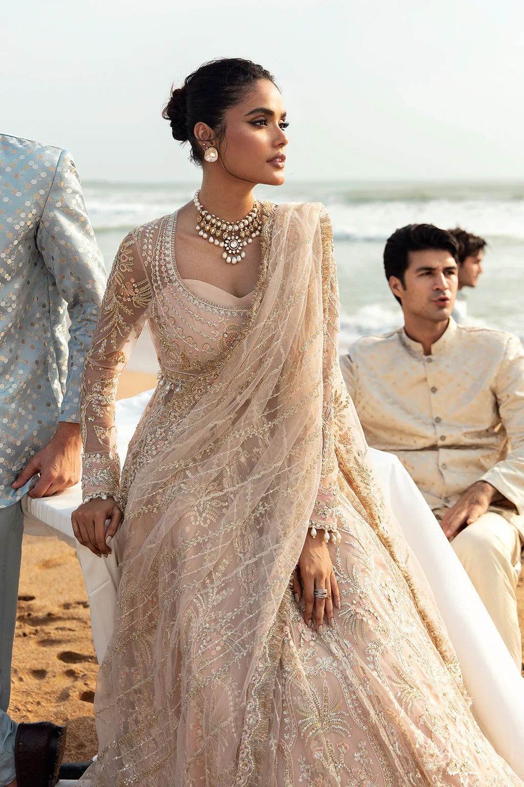 Afrozeh Dastangoi 24 Wedding Formals Unstitched - Jotey