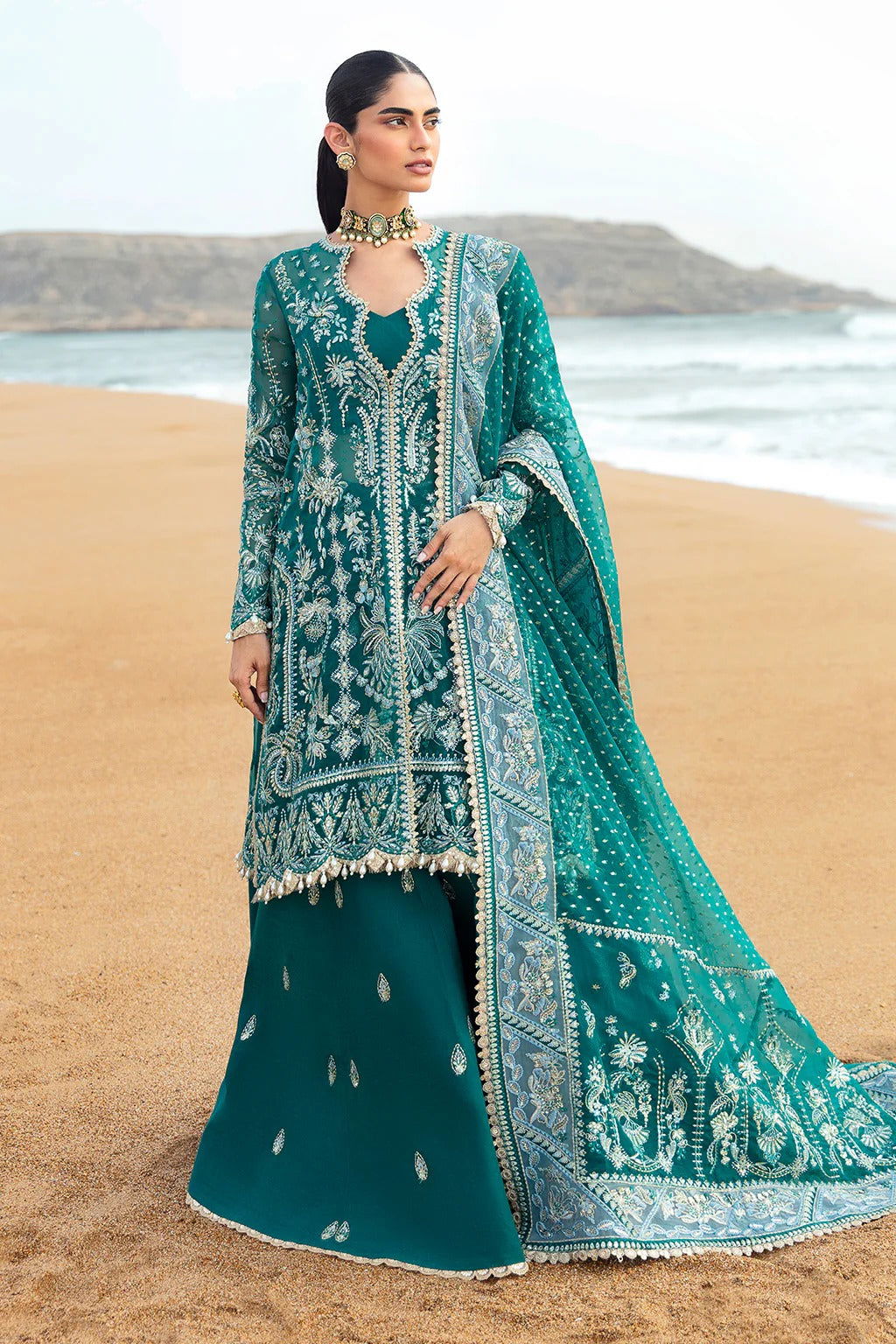 Afrozeh Dastangoi 24 Wedding Formals Unstitched - Jotey