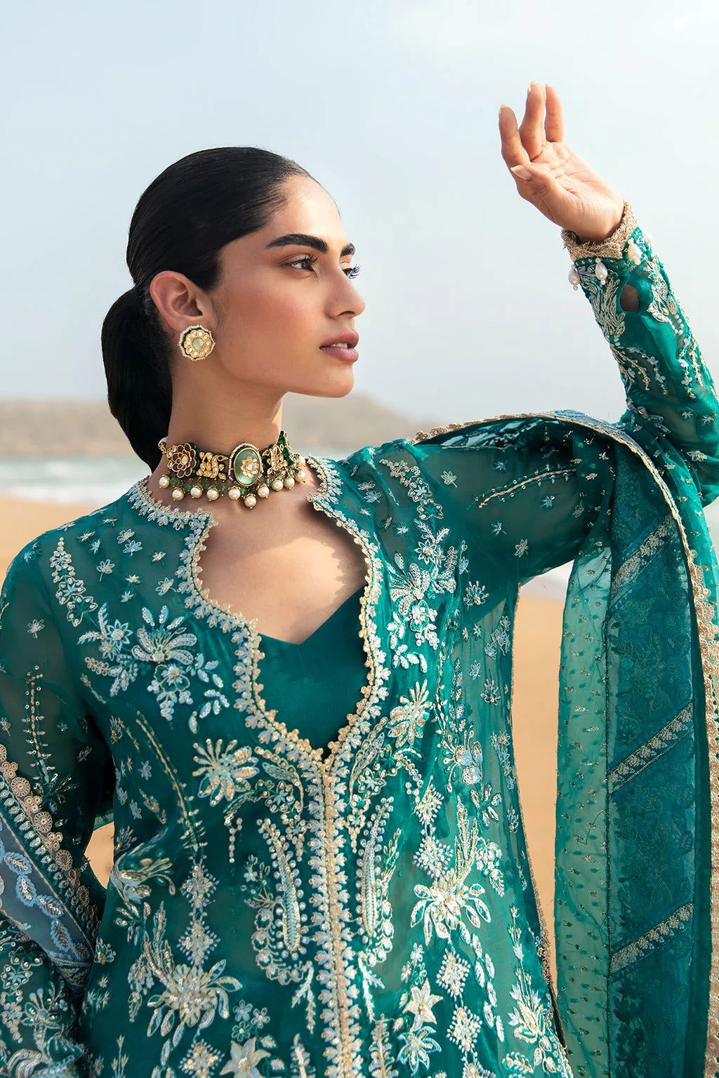 Afrozeh Dastangoi 24 Wedding Formals Unstitched - Jotey