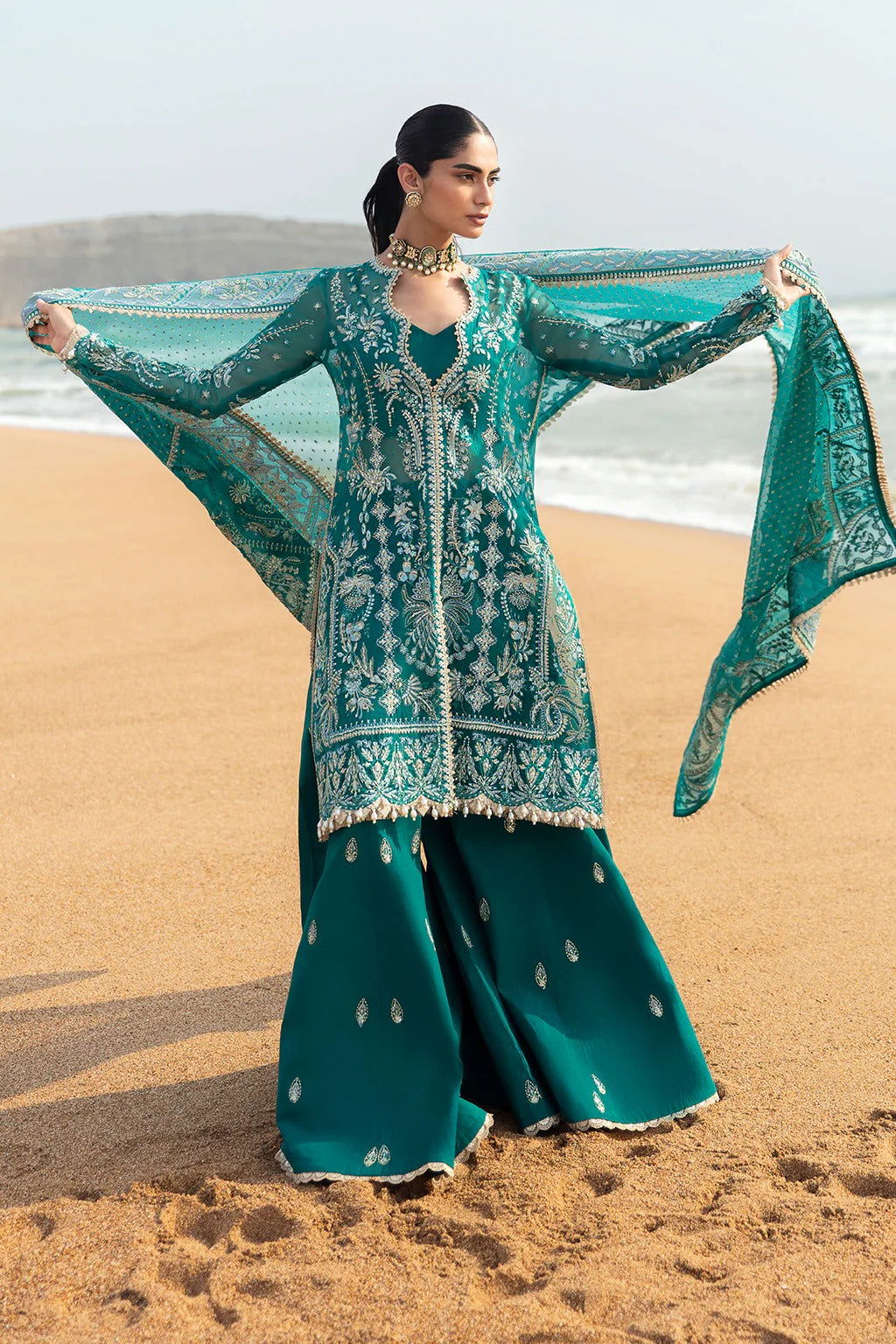 Afrozeh Dastangoi 24 Wedding Formals Unstitched - Jotey