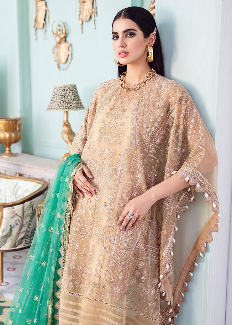 Afrozeh La Fuchsia Luxury Chiffon - Jotey