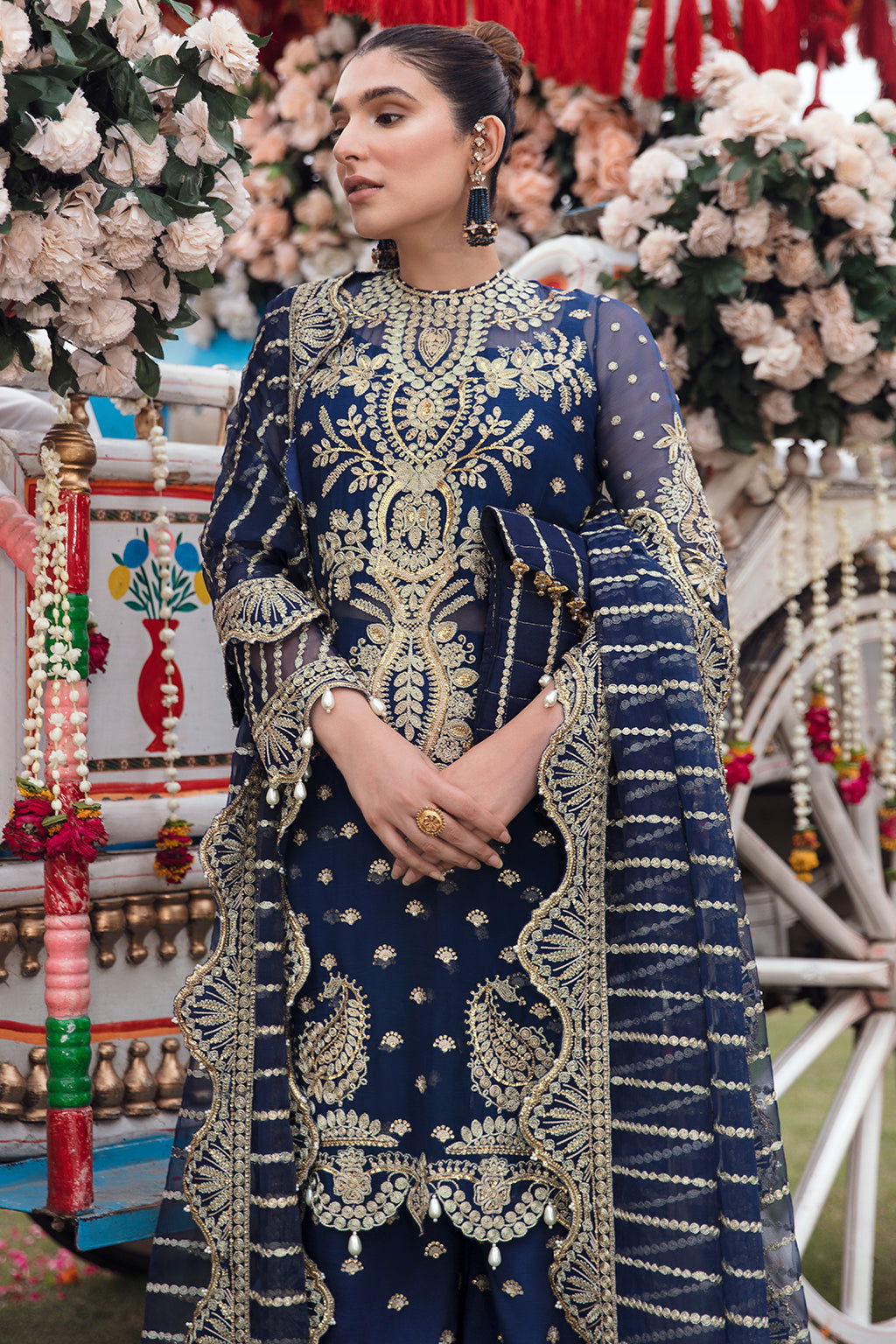 Afrozeh Shehnai Wedding Formals  3pcs - Jotey