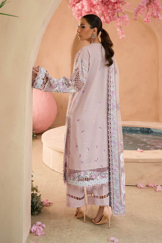 Afrozeh The Painted Garden Unstitched Lawn 3pcs - Jotey