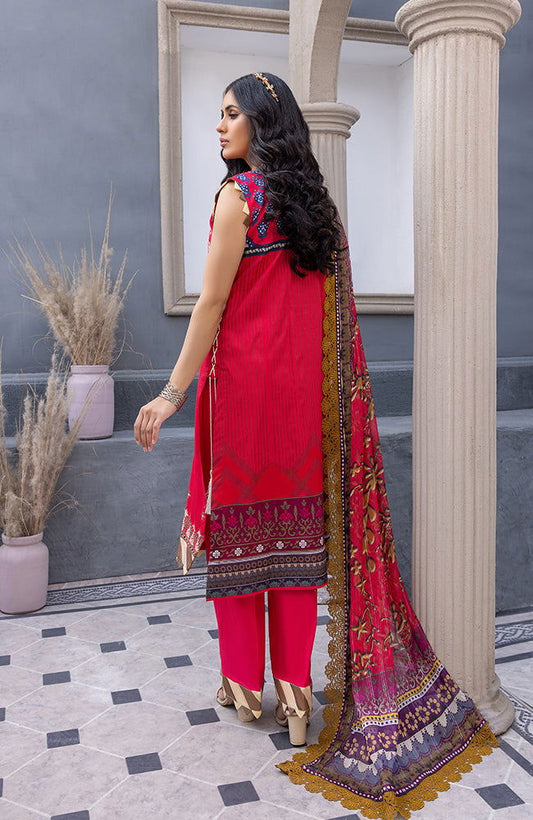 Alzohaib Coco Festive Digital Emb Lawn Unstitched 3pcs - Jotey
