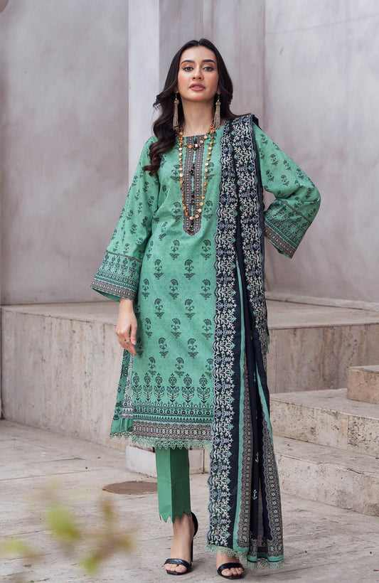 Alzohaib Cutwork Bliss Vol-3 Printed Lawn 3pcs - Jotey