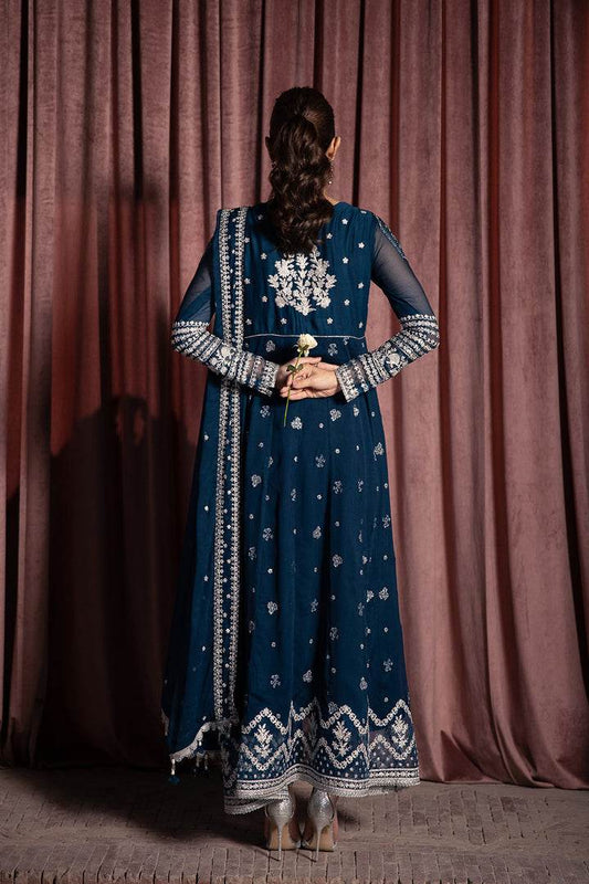 Azure Luxe By Ahmed Patel Embroidered Unstitched 3pcs - Jotey