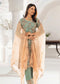 Areesha By Noori Luxury Chiffon Semi Stitched 3pcs - Jotey