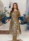 Areesha By Noori Luxury Chiffon Semi Stitched 3pcs - Jotey