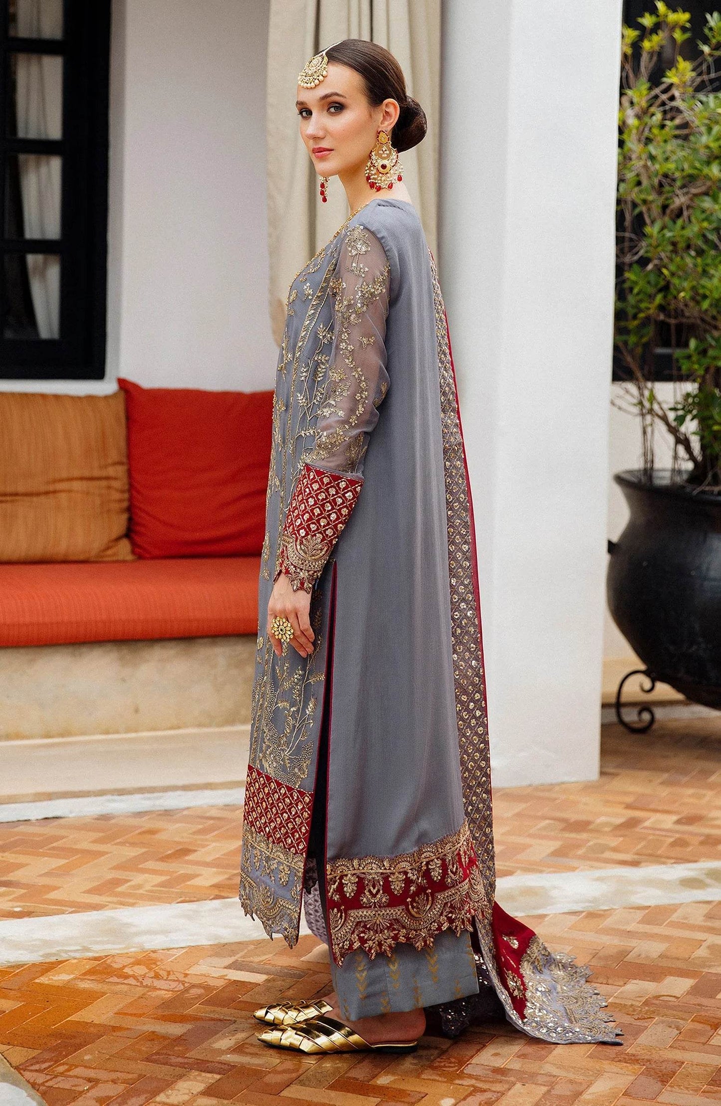Freesia Luxury Formals Unstitched 3pcs - Jotey