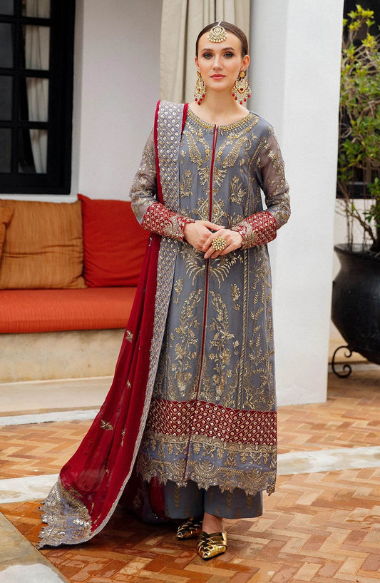 Freesia Luxury Formals Unstitched 3pcs - Jotey