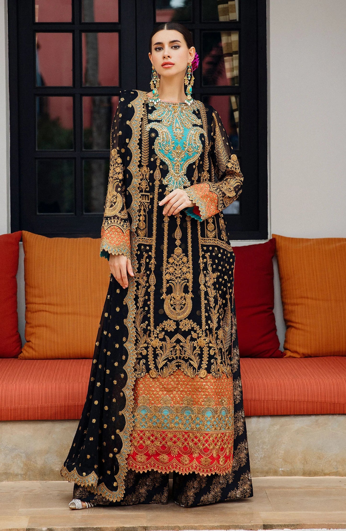 Freesia Luxury Formals Unstitched 3pcs