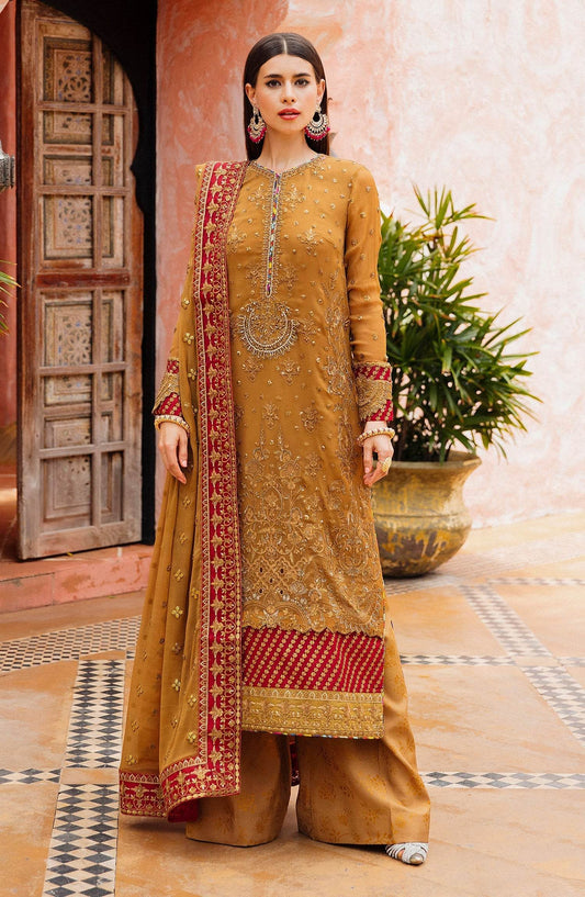 Freesia Luxury Formals Unstitched 3pcs - Jotey