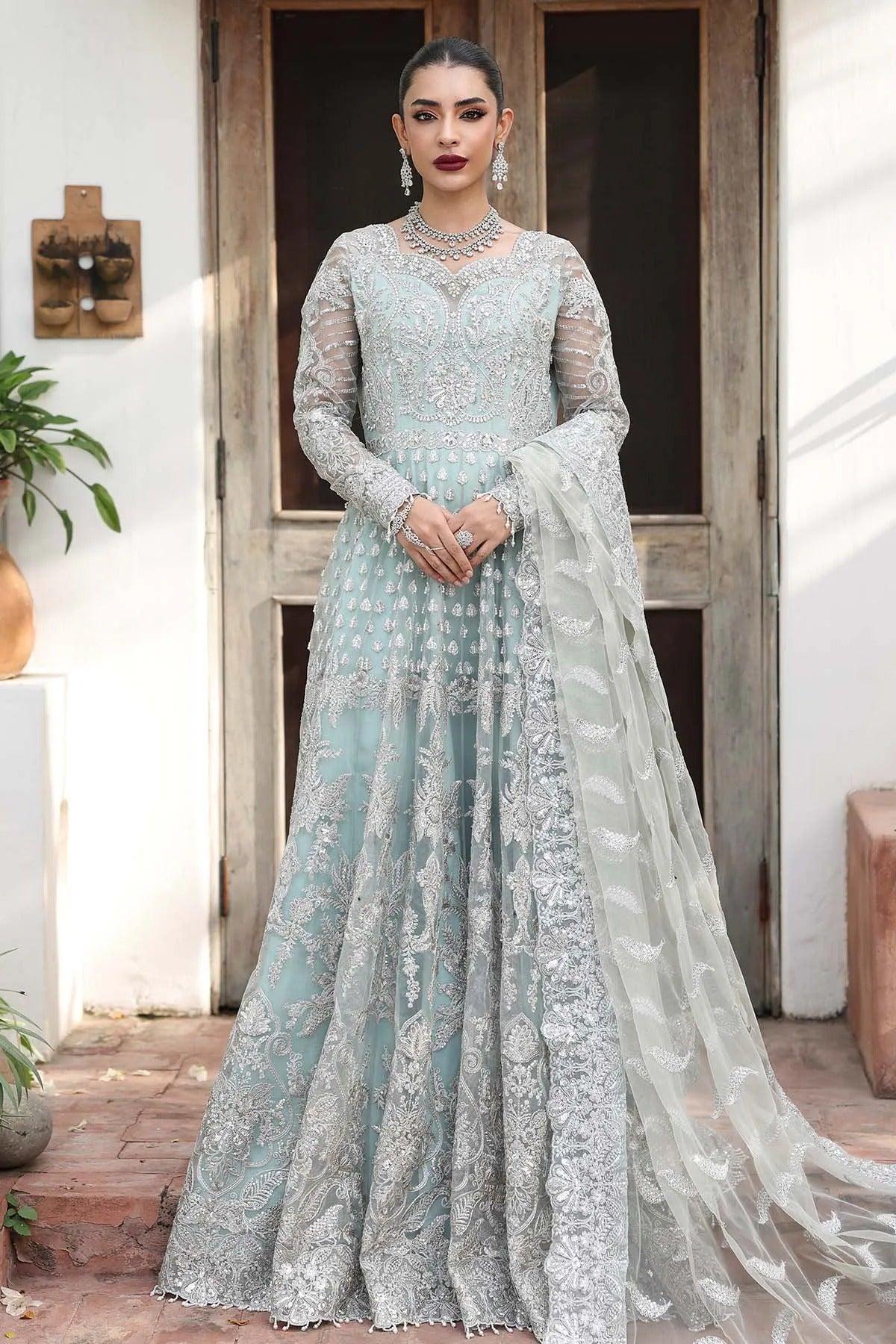 Saiyara By Imrozia Embroidered Luxury Organza Unstitched 3 Piece
