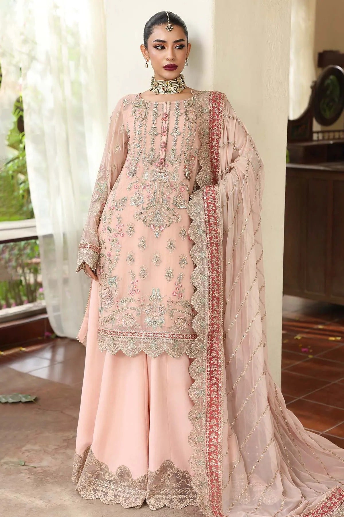 Saiyara By Imrozia Embroidered Luxury Organza Unstitched 3 Piece