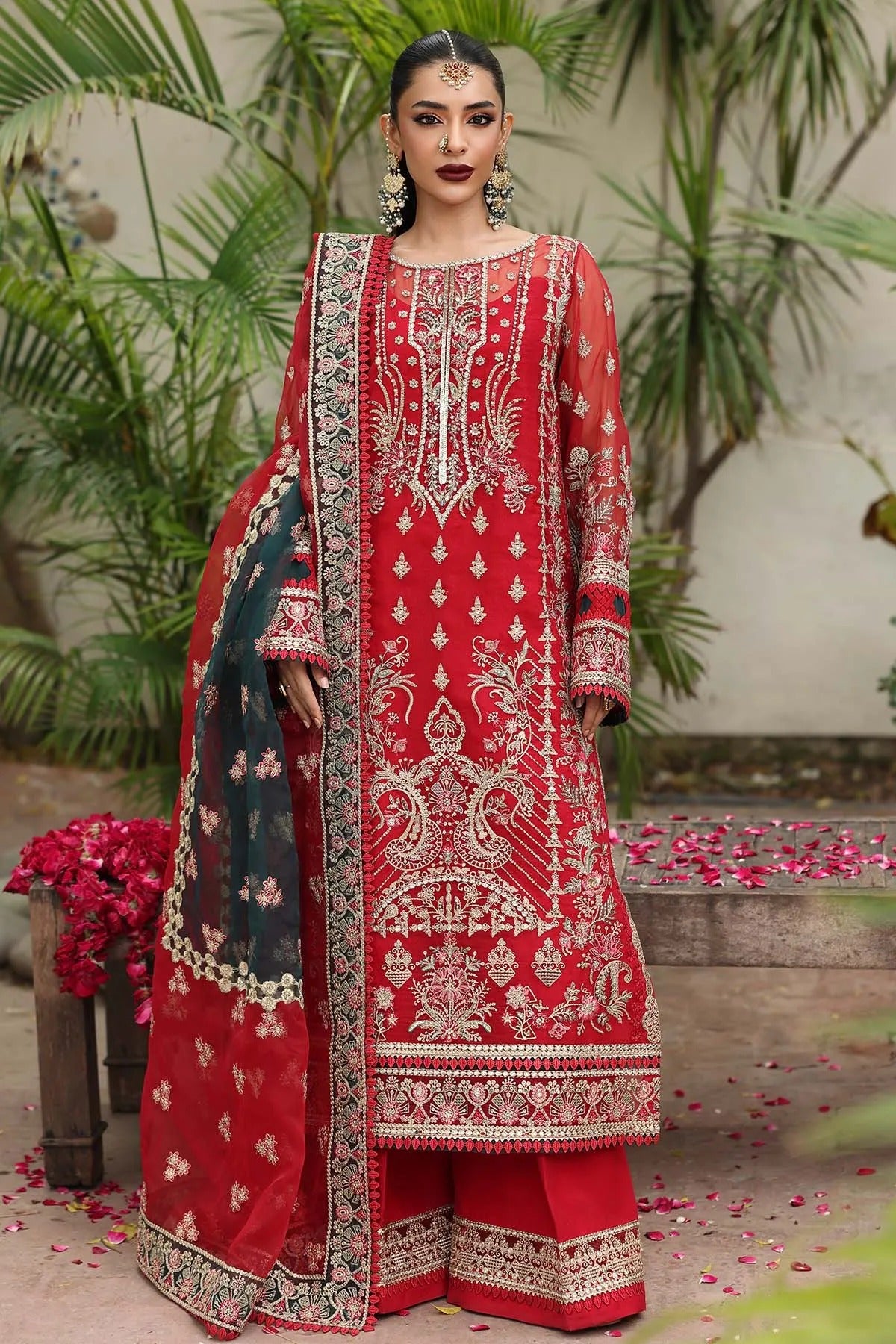 Saiyara By Imrozia Embroidered Luxury Organza Unstitched 3 Piece