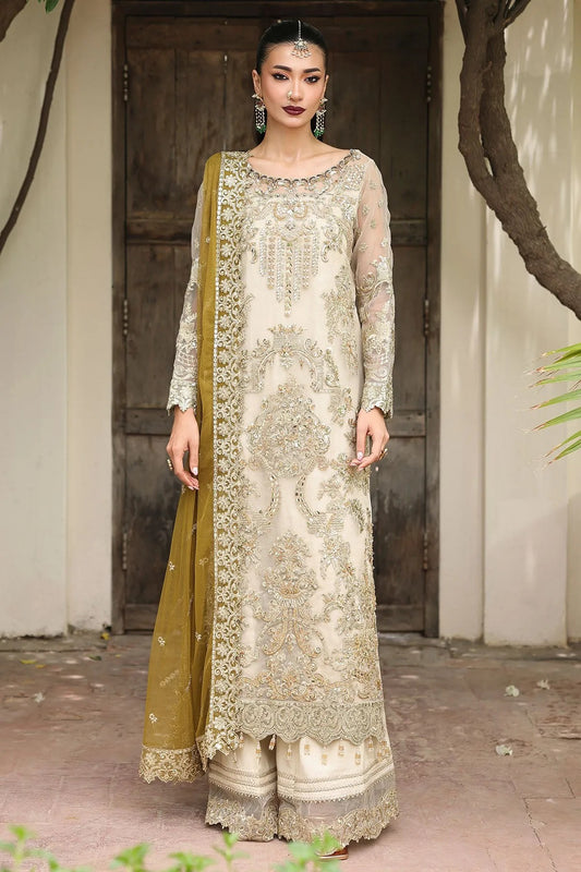 Saiyara By Imrozia Embroidered Luxury Organza Unstitched 3 Piece