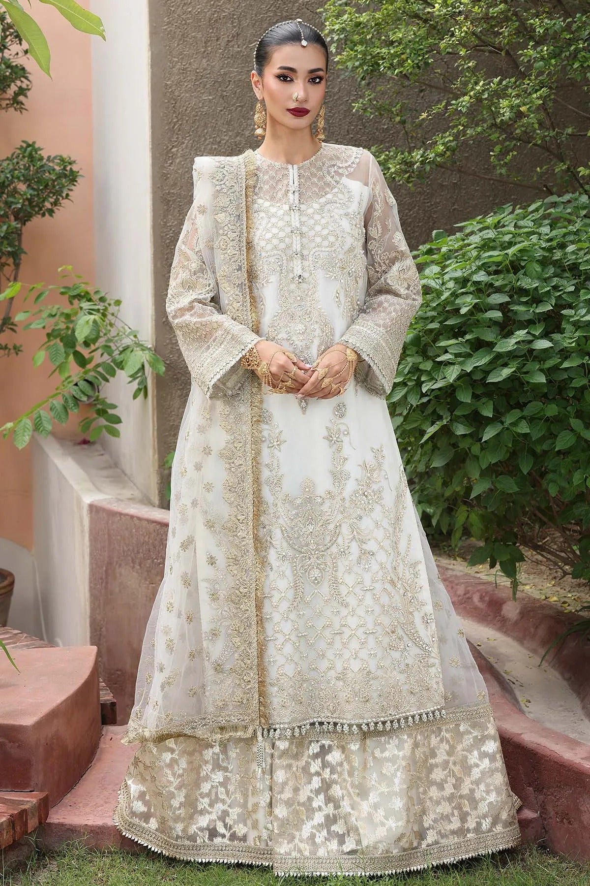Saiyara By Imrozia Embroidered Luxury Organza Unstitched 3 Piece