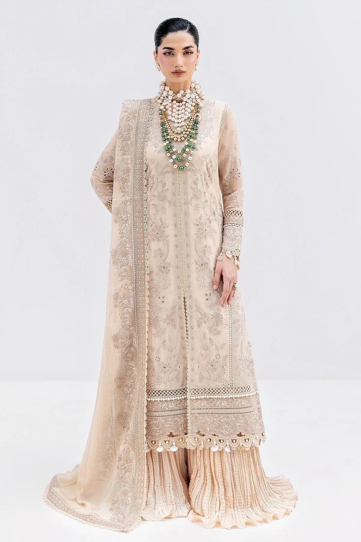 Luxe Serene'25 By Imrozia Embroidered Luxury Georgette Unstitched 3 Piece