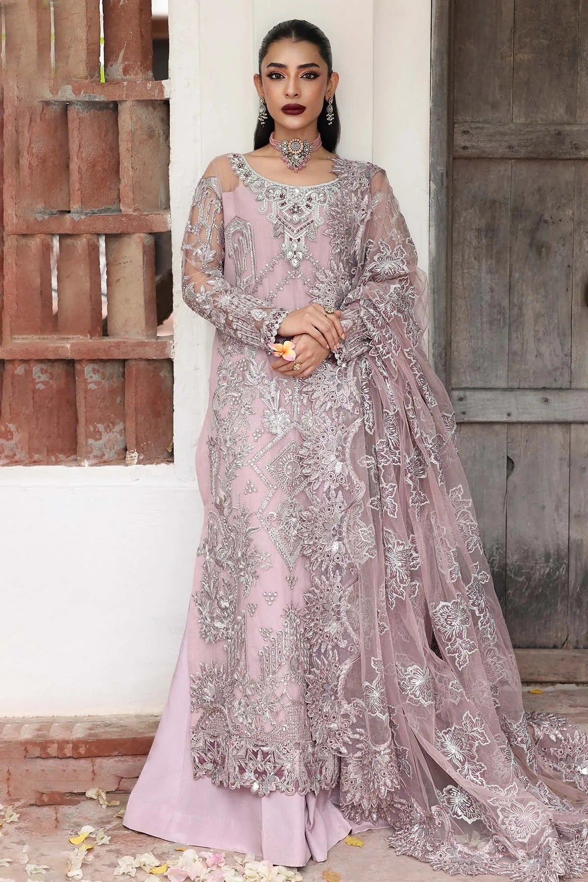 Saiyara By Imrozia Embroidered Luxury Organza Unstitched 3 Piece