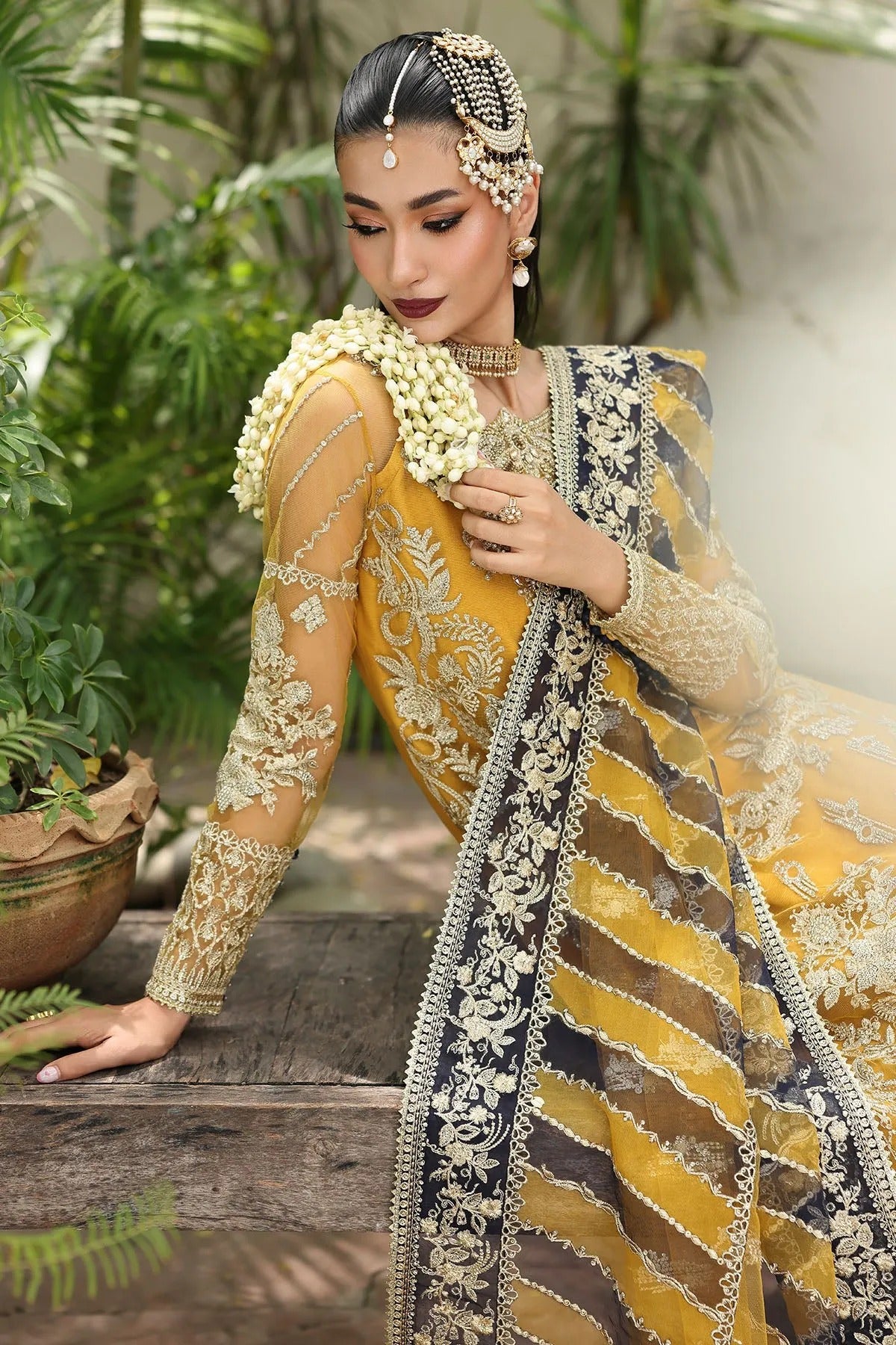 Saiyara By Imrozia Embroidered Luxury Organza Unstitched 3 Piece