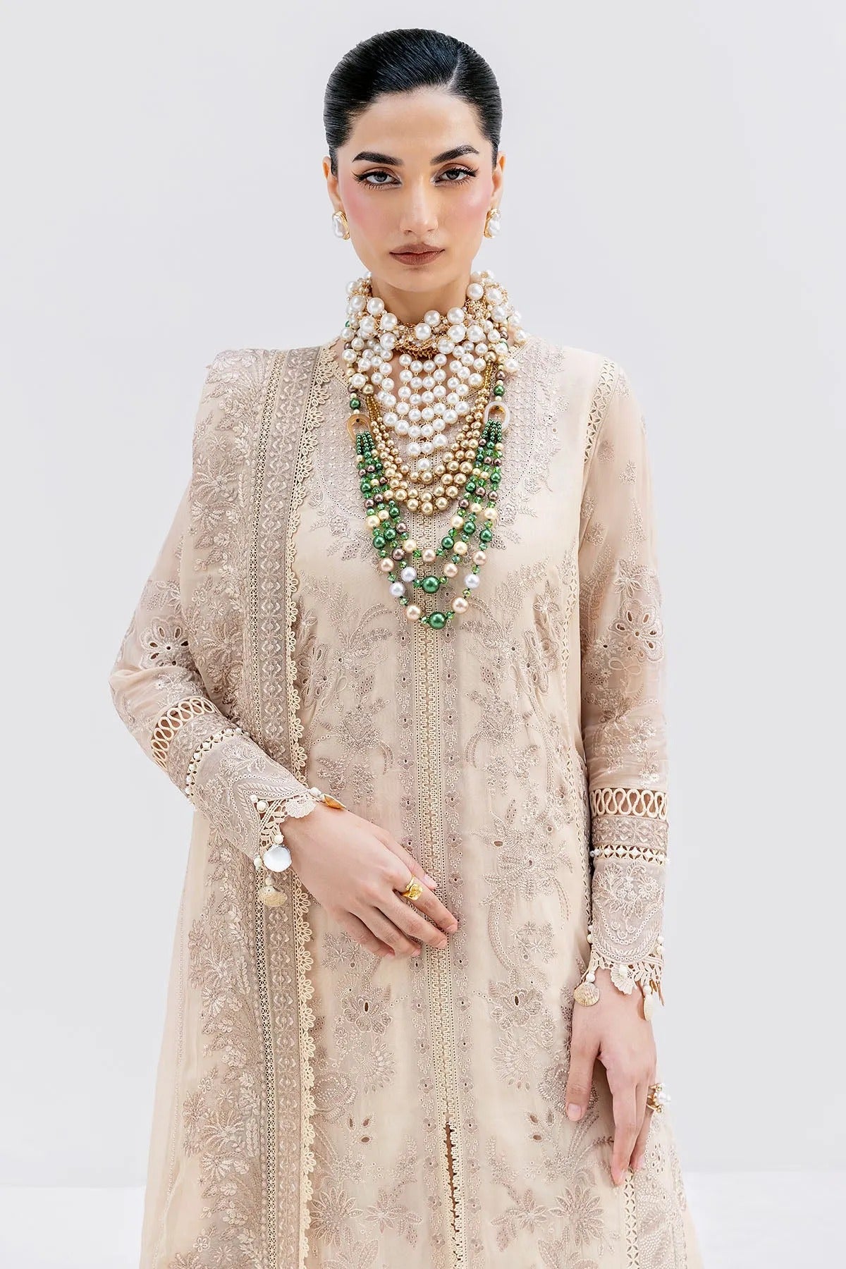 Luxe Serene'25 By Imrozia Embroidered Luxury Georgette Unstitched 3 Piece