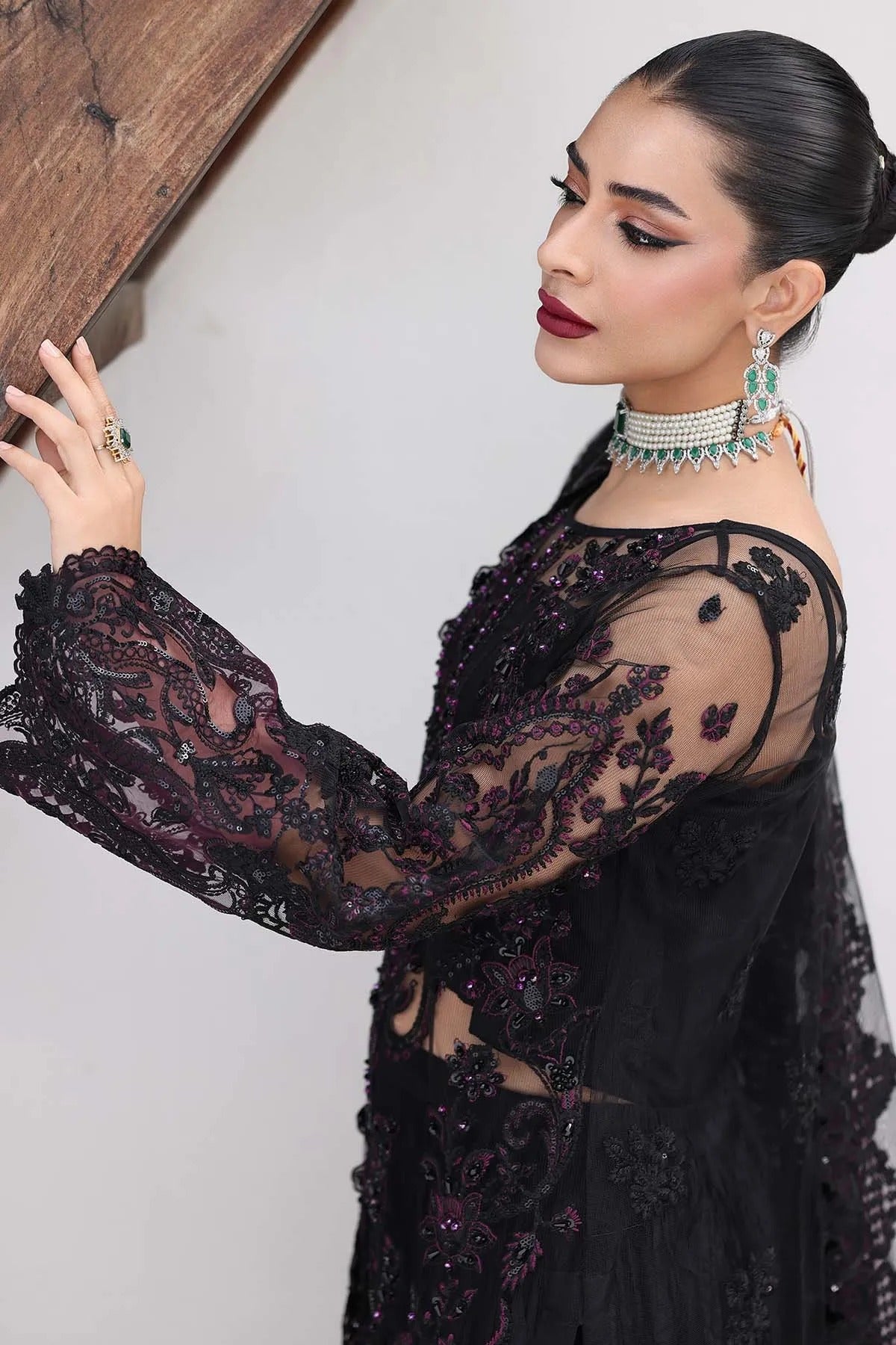 Saiyara By Imrozia Embroidered Luxury Organza Unstitched 3 Piece