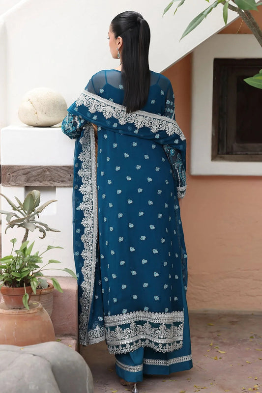 Saiyara By Imrozia Embroidered Luxury Organza Unstitched 3 Piece