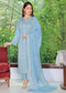 Arzu By Bin Hameed Luxury Chiffon Semi Stitched 3pcs - Jotey