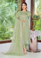 Arzu By Bin Hameed Luxury Chiffon Semi Stitched 3pcs - Jotey