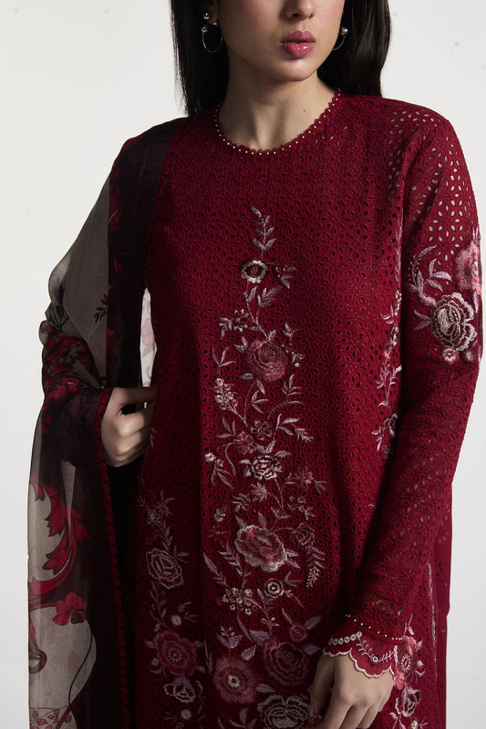 Zara Shahjahan Satori Embroidered Luxury Lawn Unstitched 3pcs
