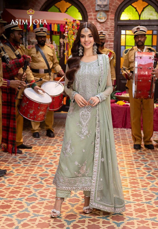 Asim Jofa Pyaar Diyan Gallan Unstitched 3pcs - Jotey