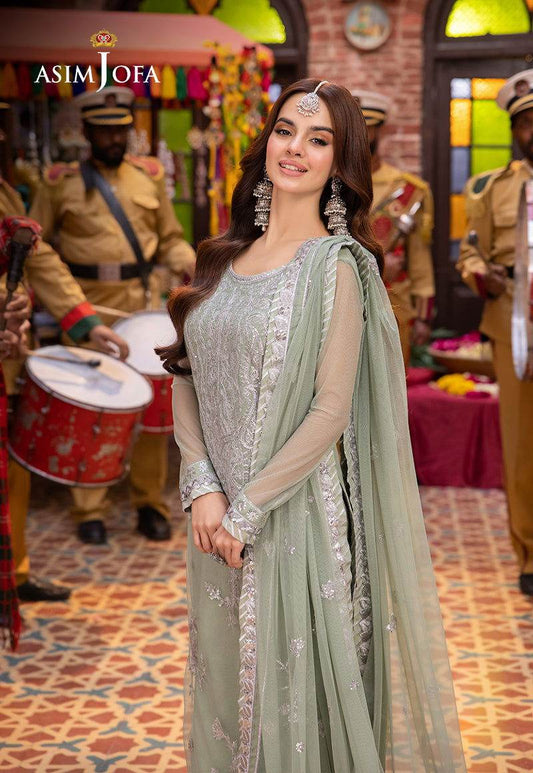 Asim Jofa Pyaar Diyan Gallan Unstitched 3pcs - Jotey