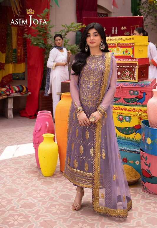 Asim Jofa Pyaar Diyan Gallan Unstitched 3pcs - Jotey