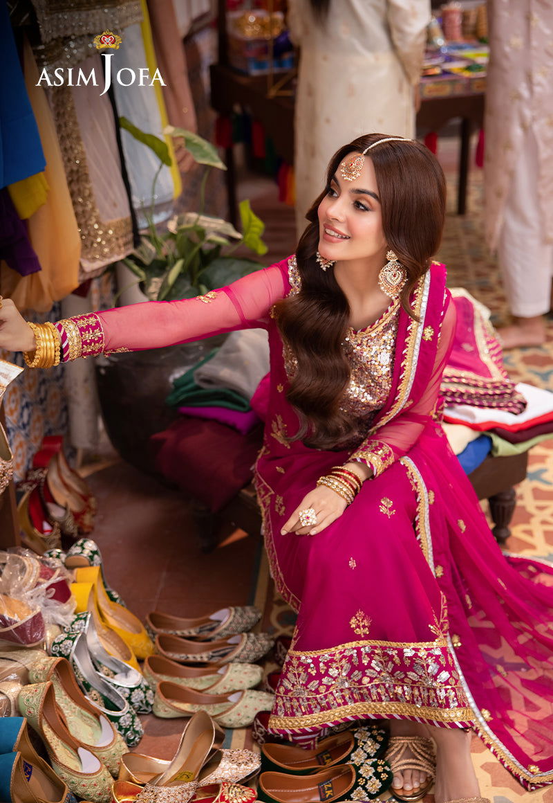 Asim Jofa Pyaar Diyan Gallan Unstitched 3pcs - Jotey