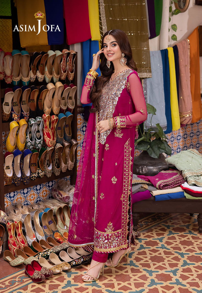 Asim Jofa Pyaar Diyan Gallan Unstitched 3pcs - Jotey