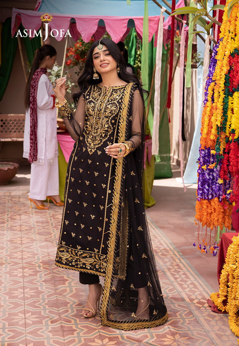 Asim Jofa Pyaar Diyan Gallan Unstitched 3pcs - Jotey