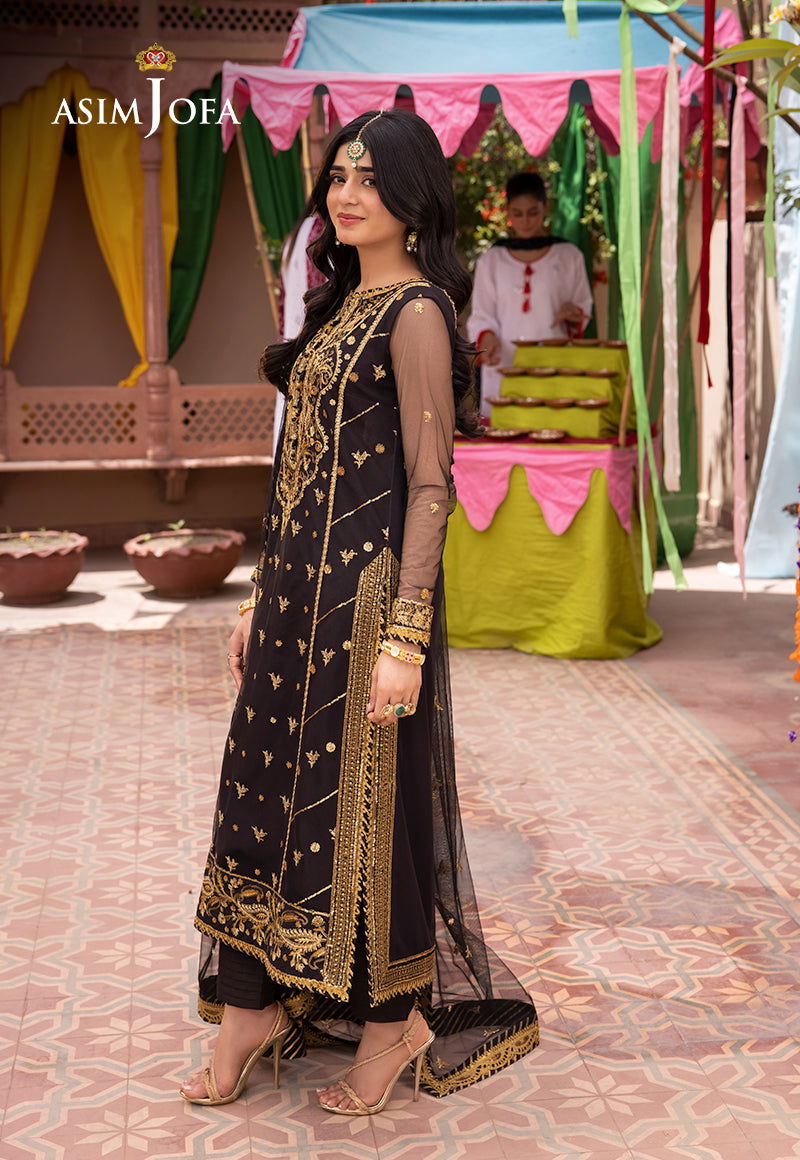 Asim Jofa Pyaar Diyan Gallan Unstitched 3pcs - Jotey