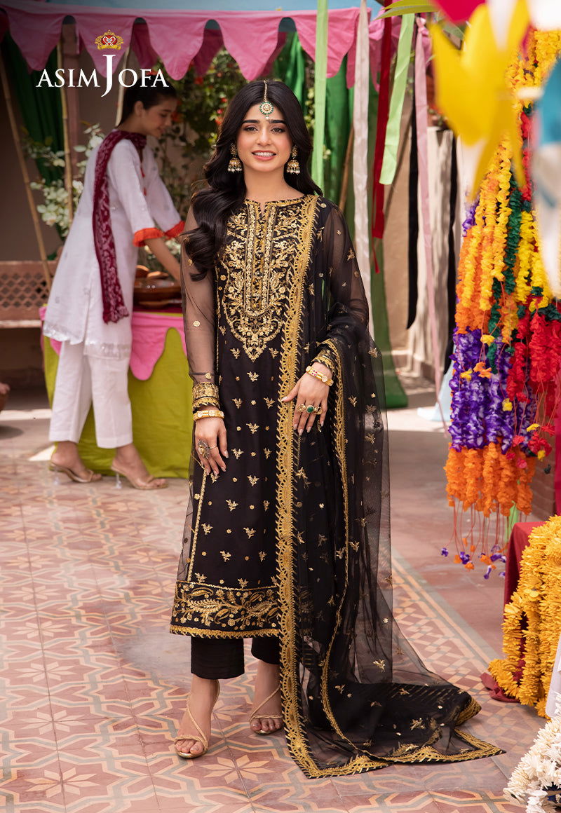 Asim Jofa Pyaar Diyan Gallan Unstitched 3pcs - Jotey